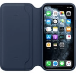 Аксессуары для смартфона Apple iPhone 11 Pro Leather Folio Deep Sea Blue MY1L2ZM/A