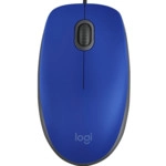 Мышь Logitech M110 Silent - Blue 910-005488 (Имиджевая, Проводная)