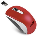 Мышь Genius NX-7010 White/Red 31030114111 (Имиджевая, Беспроводная)