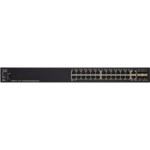 Коммутатор Cisco SF550X-24MP SF550X-24MP-K9-EU (1000 Base-TX (1000 мбит/с), 4 SFP порта)
