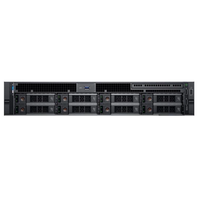 Сервер Dell PowerEdge R740 210-AKXJ-309 (2U Rack, Xeon Silver 4210, 2200 МГц, 10, 13.75, 2 x 16 ГБ, SFF 2.5", 8, 1x 3.84 ТБ)