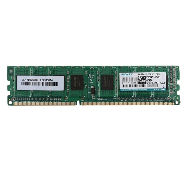 ОЗУ Kingmax DDR3 4Gb 1600MHz KM-LD3-1600-4GS (DIMM, DDR3, 4 Гб, 1600 МГц)