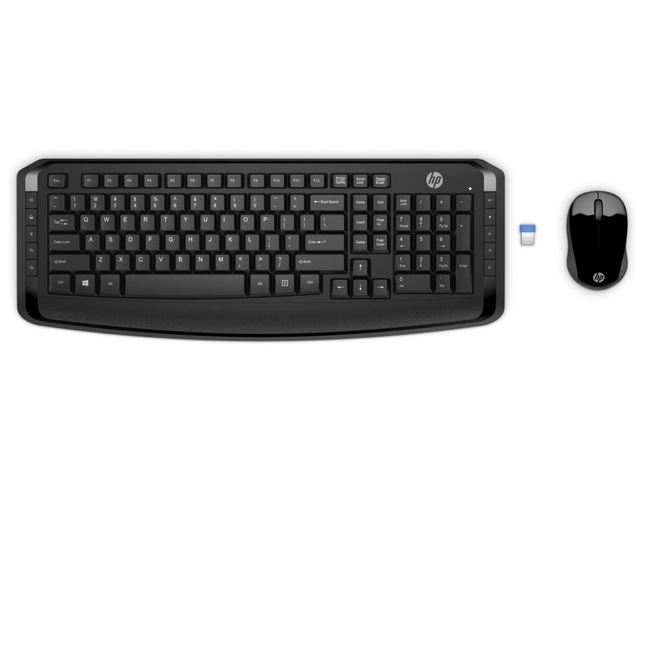 Клавиатура + мышь HP Wireless Keyboard & Mouse 300 3ML04AA