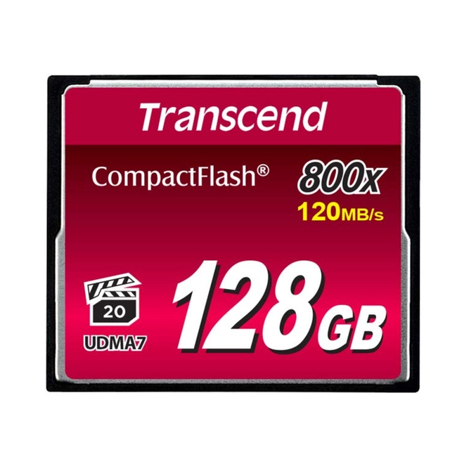 Флеш (Flash) карты Transcend Ultra Speed 800X TS128GCF800 (128 ГБ)
