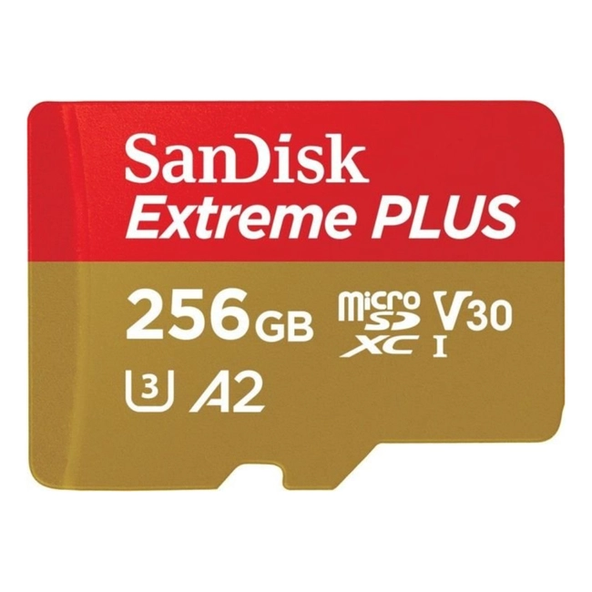 Флеш (Flash) карты SanDisk V30 U3 Extreme Plus SDSQXBZ-256G-GN6MA (256 ГБ)
