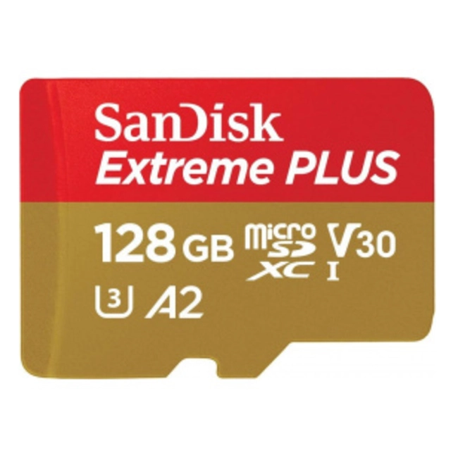Флеш (Flash) карты SanDisk V30 U3 Extreme Plus SDSQXBZ-128G-GN6MA (128 ГБ)