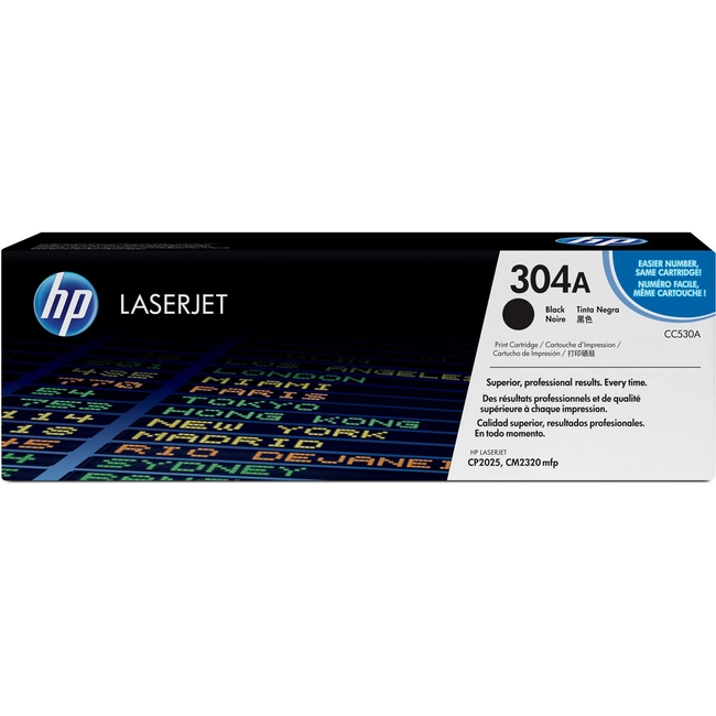 Лазерный картридж HP 304A Черный CC530A