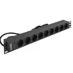 Аксессуар для серверного шкафа ExeGate ServerPro PDU-19H906 Al-9S-C14-2.5CU EX280852RUS