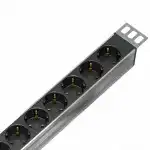 Аксессуар для серверного шкафа ЦМО Вертикальный блок розеток Rem-16 с автоматом 25 Shuko 42-48U R-16-25S-A-1820-K