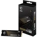 Внутренний жесткий диск MSI SPATIUM M480 PRO PCIe 4.0 NVMe M.2 2TB (SSD (твердотельные), 2 ТБ, M.2)