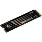 Внутренний жесткий диск MSI SPATIUM M480 PRO PCIe 4.0 NVMe M.2 2TB (SSD (твердотельные), 2 ТБ, M.2)