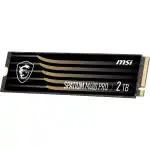 Внутренний жесткий диск MSI SPATIUM M480 PRO PCIe 4.0 NVMe M.2 2TB (SSD (твердотельные), 2 ТБ, M.2)