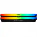 ОЗУ Kingston Fury Beast RGB KF437C19BB2AK2/16 (DIMM, DDR4, 16 Гб (2 х 8 Гб), 3733 МГц)