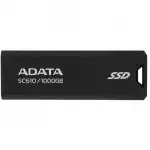 Внешний жесткий диск A-Data SC610 SC610-1000G-CBK/RD (1 ТБ)