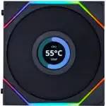 Охлаждение Lian Li UNI Fan TL-LCD REVERSE ARGB Siyah 120 mm G99.12RTLLCD3B.00 (Для системного блока)