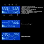 Инвертор ExeGate IdealSine SR-600.LCD.2SH EX295992RUS (Автоматический)