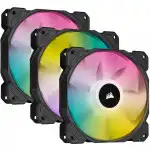 Охлаждение Corsair iCUE SP120 RGB Elite (Triple Pack Fan with Lighting Node Core) CO-9050109-WW (Для системного блока)