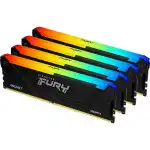 ОЗУ Kingston Fury Beast RGB KF436C17BB2AK4/32 (DIMM, DDR4, 32 Гб (4 х 8 Гб), 3600 МГц)