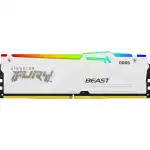 ОЗУ Kingston Fury Beast RGB White KF560C36BWEAK2-32 (DIMM, DDR5, 32 Гб (2 х 16 Гб), 6000 МГц)