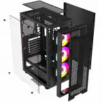 Корпус Wintek Andromeda PRO Black PRO E306M-B TG (Игровые, Midi-Tower)