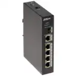 Коммутатор Dahua DH-PFS3106-4T (100 Base-TX (100 мбит/с), 1 SFP порт)