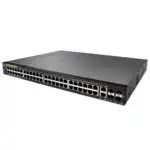 Коммутатор Cisco SG350-52P-K9-EU (1000 Base-TX (1000 мбит/с), 2 SFP порта)