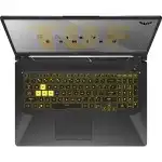 Ноутбук Asus TUF F17 FX706LI-H7041T 90NR03S1-M02540 (17.3 ", FHD 1920x1080 (16:9), Intel, Core i5, 8 Гб, HDD и SSD, 256 ГБ, nVidia GeForce GTX 1650 Ti)