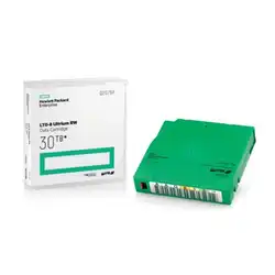 Ленточный носитель информации HPE LTO-8 30TB RW Data Cartridge Q2078A (LTO-8, 1 шт)