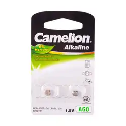 Батарейка CAMELION Alkaline AG0-BP2 - 2штуки (Блистер)