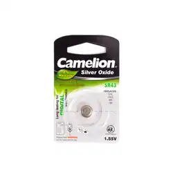 Батарейка CAMELION Silver Oxide SR43-BP1 - 1штука (Блистер)