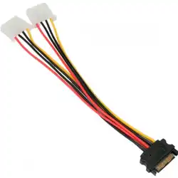 Кабель питания Cablexpert CC-SATA-2MOLEX-20CM