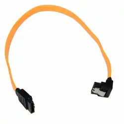 Кабель интерфейсный Cablexpert CC-SATAM-DATA90-YL-30CM (SATA - SATA)