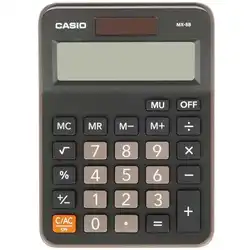 Калькулятор Casio MX-8B-BK-W-EC