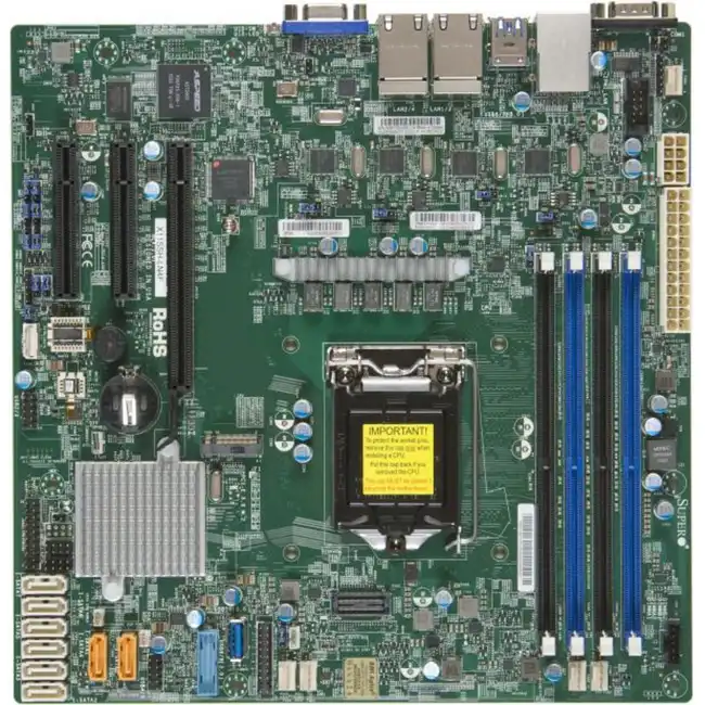 Серверная материнская плата Supermicro MBD-X11SSH-LN4F-B