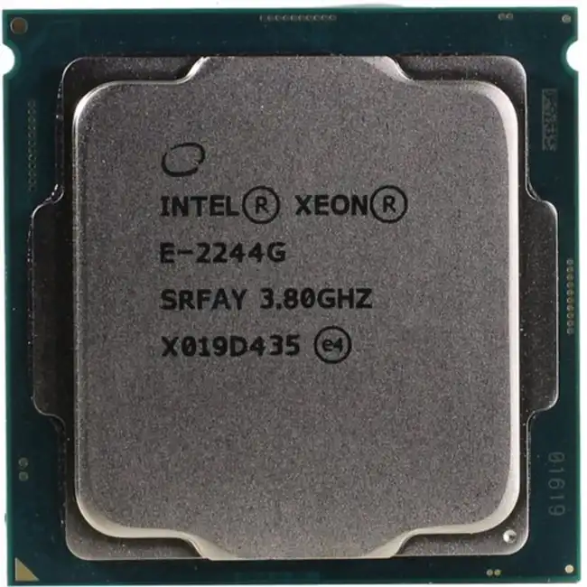 Серверный процессор Intel Xeon E-2244G CM8068404175105SRFAY (Intel, 4, 3.8 ГГц, 8)