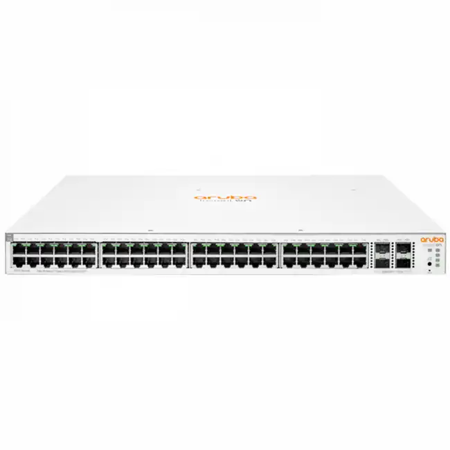 Коммутатор HPE Aruba Instant On 1930 48G Class4 PoE 4SFP/SFP+ 370W Switch JL686B (1000 Base-T (1000 мбит/с), 4 SFP порта)