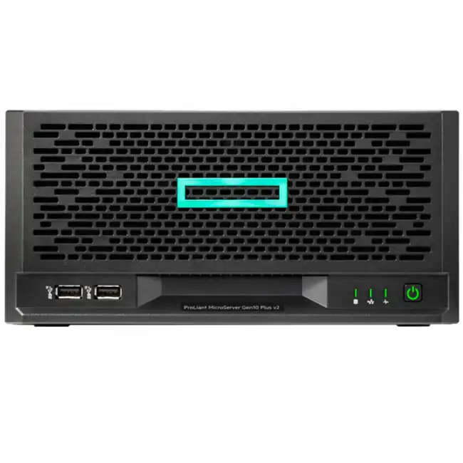 Сервер HPE ProLiant MicroServer Gen10 Plus v2 P54654-421 (Ultra Microtower, Xeon E-2314, 2800 МГц, 4, 8, 1 x 16 ГБ, LFF 3.5", 4, 1x 1 ТБ)