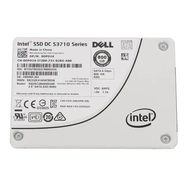 Серверный жесткий диск Dell 1x800Gb SATA DPD14-IT200 2.5"