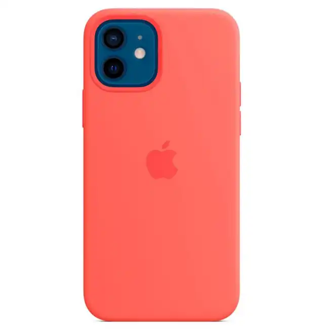 Аксессуары для смартфона Apple Чехол iPhone 12 Pro Silicone Case with MagSafe - Pink Citrus MHL03ZM/A