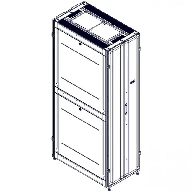 Серверный шкаф Systeme Electric Uniprom 48U-600/1070 UR3107