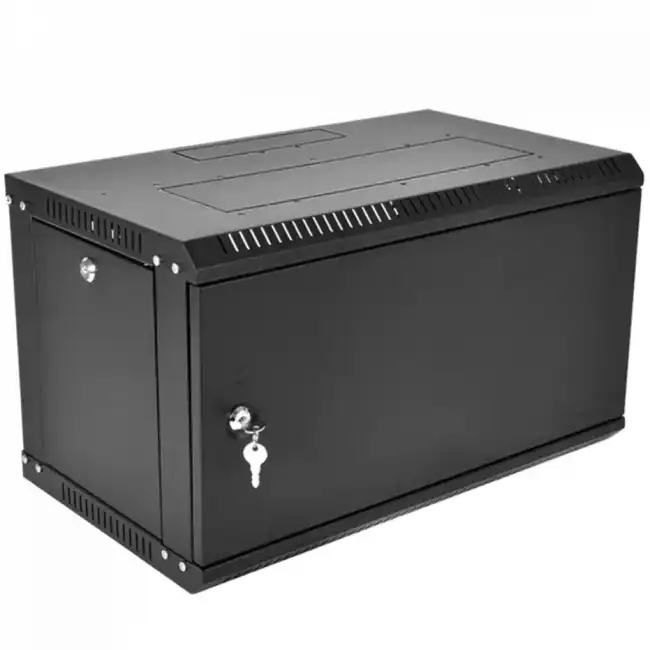 Серверный шкаф ЦМО настенный разборный ЭКОНОМ 6U (600 520) ШРН-Э-6.500.1-9005