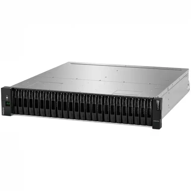 Дисковая системы хранения данных СХД Lenovo ThinkSystem DE6000H 2U 24хSFF 7Y78S4A100 (Rack)
