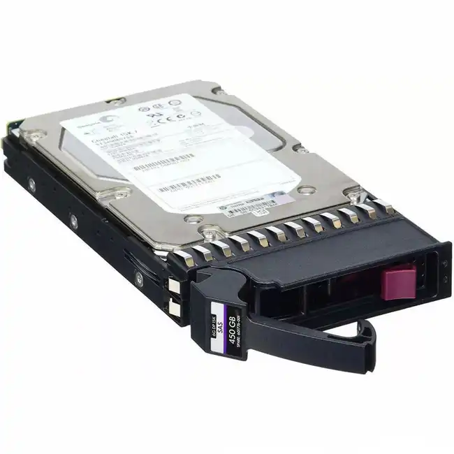 Опция для системы хранения данных СХД HP MSA2 450GB 6G 15K 3.5 DP LFF SAS AP859A (Диск для СХД)