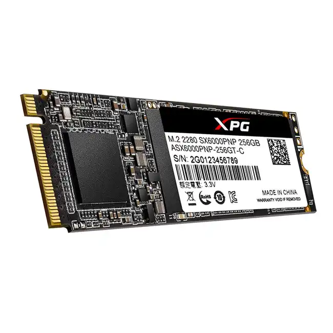 Внутренний жесткий диск A-Data XPG SX6000 Pro ASX6000PNP-256GT-C (SSD (твердотельные), 256 ГБ, M.2, PCIe)