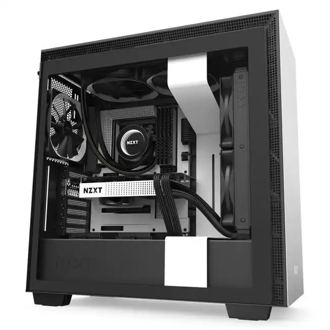 Корпус NZXT H710 White\Black CA-H710B-W1