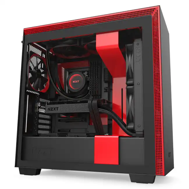 Корпус NZXT H710 Black\Red CA-H710B-BR