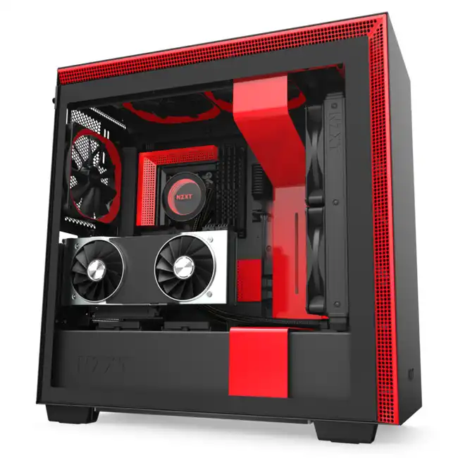 Корпус NZXT H710i Black\Red CA-H710I-BR