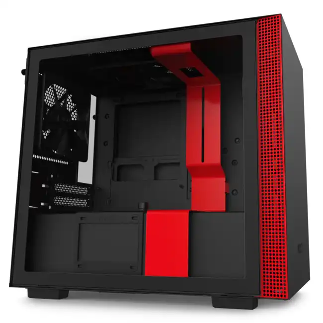 Корпус NZXT H210 Black\Red CA-H210B-BR