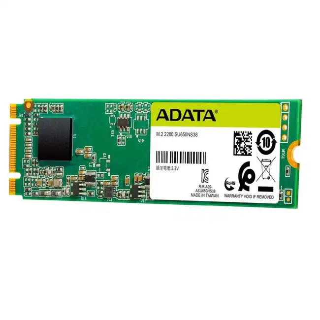 Внутренний жесткий диск ADATA M.2 2280 240GB SU650 Client SSD ASU650NS38-240GT-C (SSD (твердотельные), 240 ГБ, M.2, SATA)