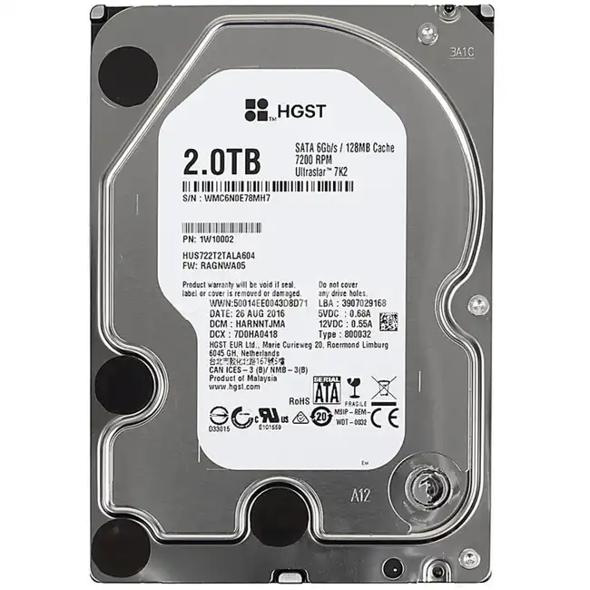 Внутренний жесткий диск Western Digital WD HUS722T2TALA604 WD HUS722T2TALA604 (1W10002)